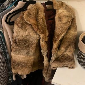 REAL FUR handmade coat